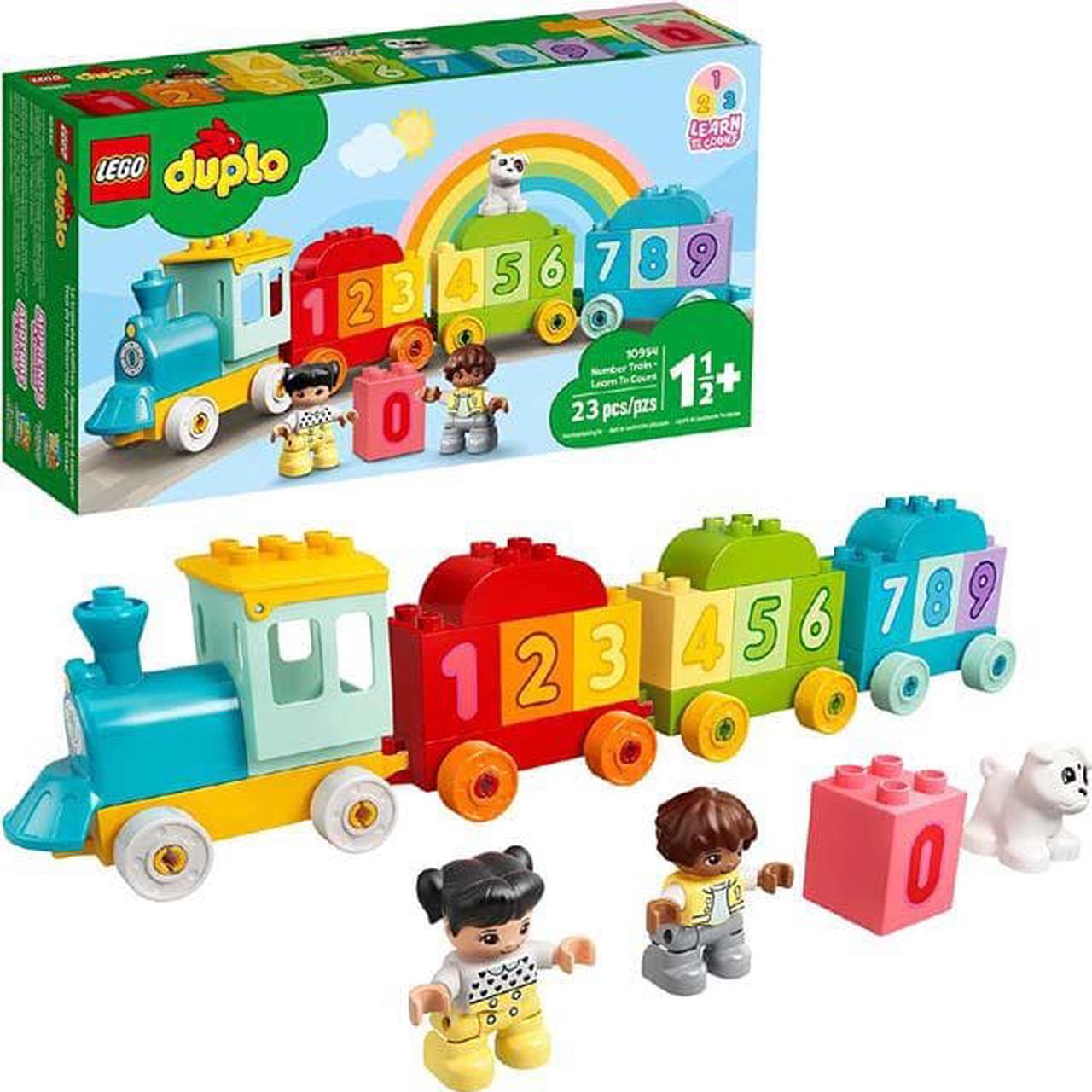 10954 - NUMBER TRAIN-LEARN TO COUNT 23PCS/PACK