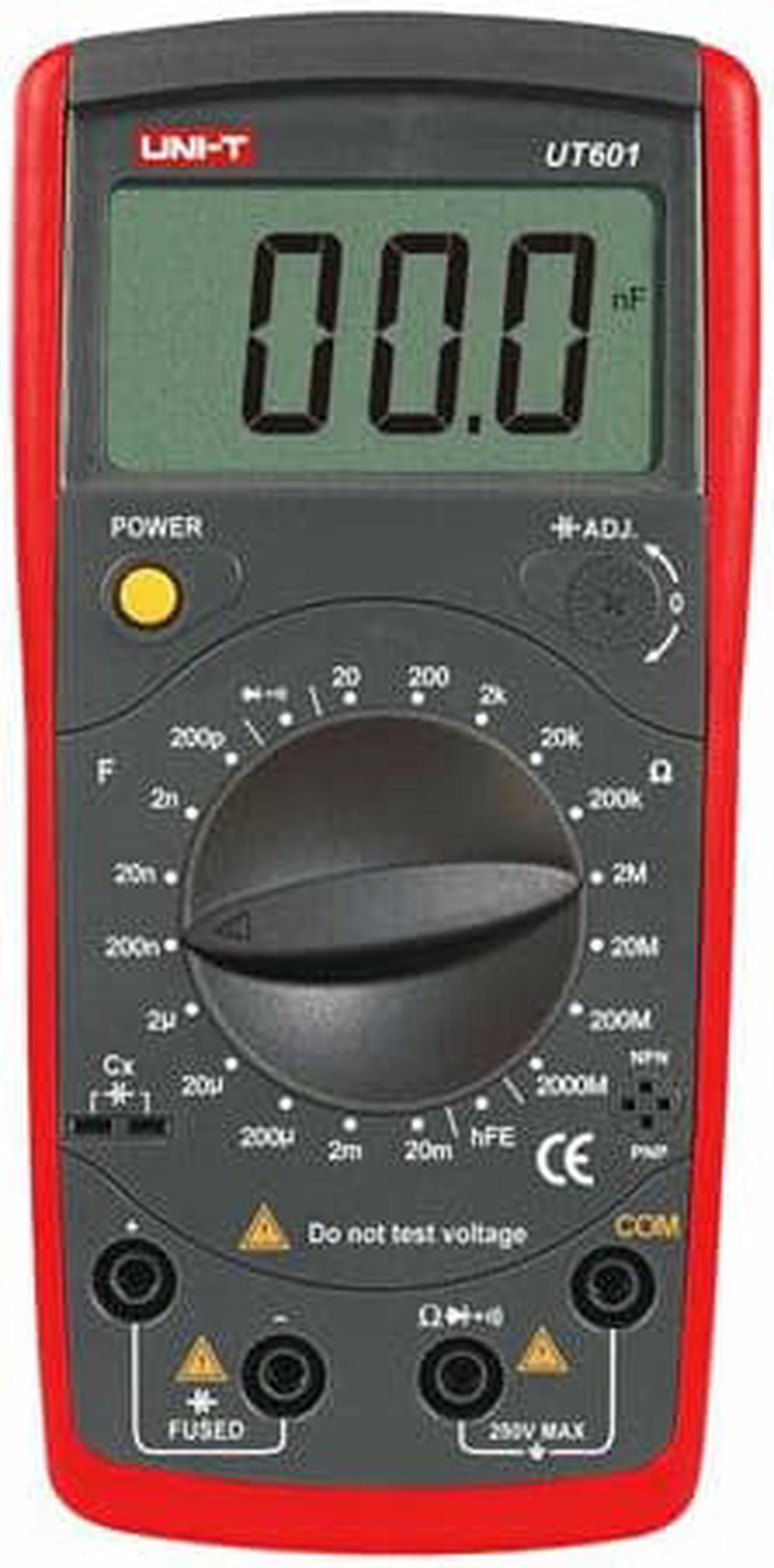 UT601 - MULTIMETER DIGITAL CAPACITANCE RES