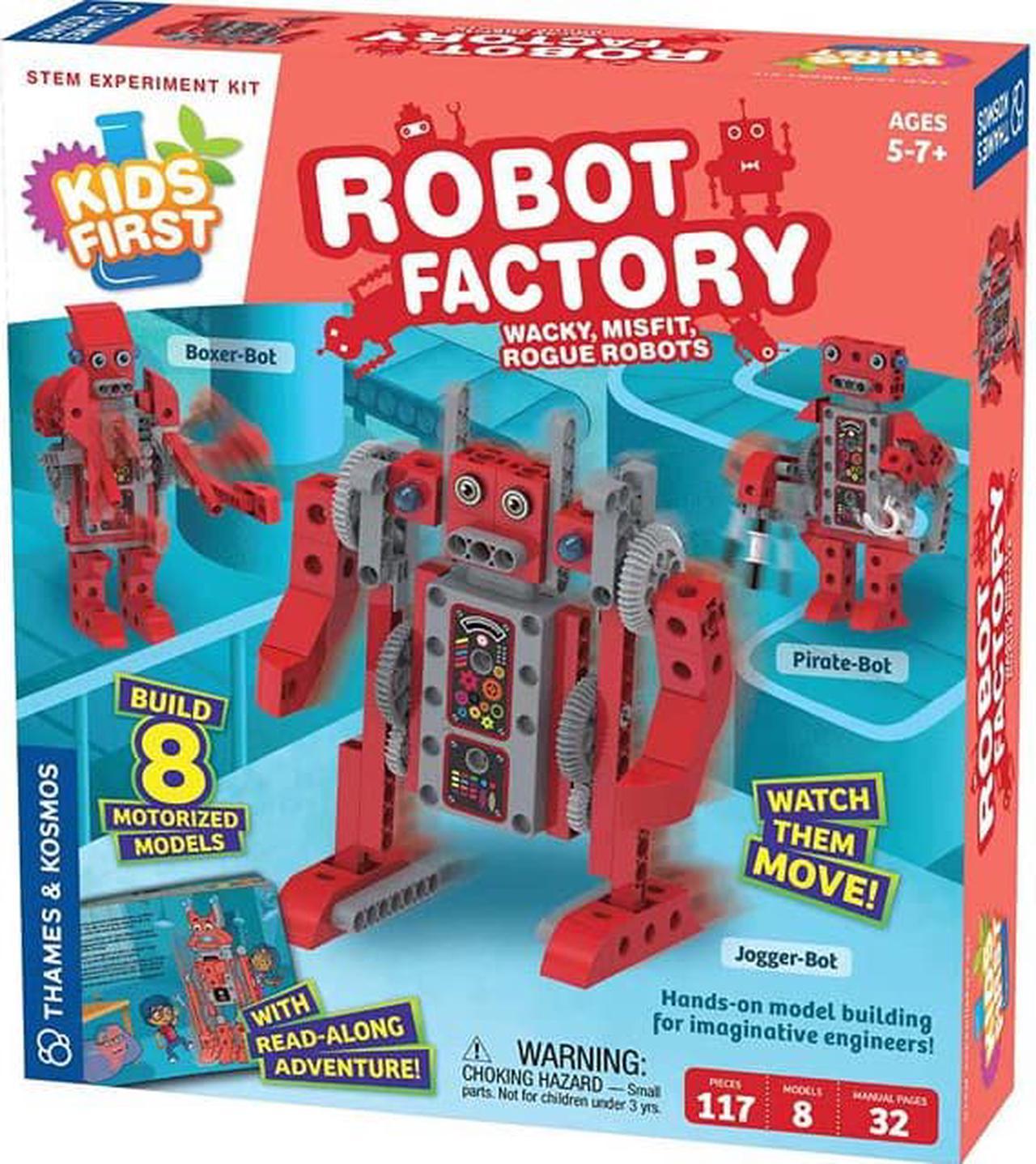 567016 - KIDS FIRST ROBOT FACTORY WACKY MISFIT ROGUE ROBOTS