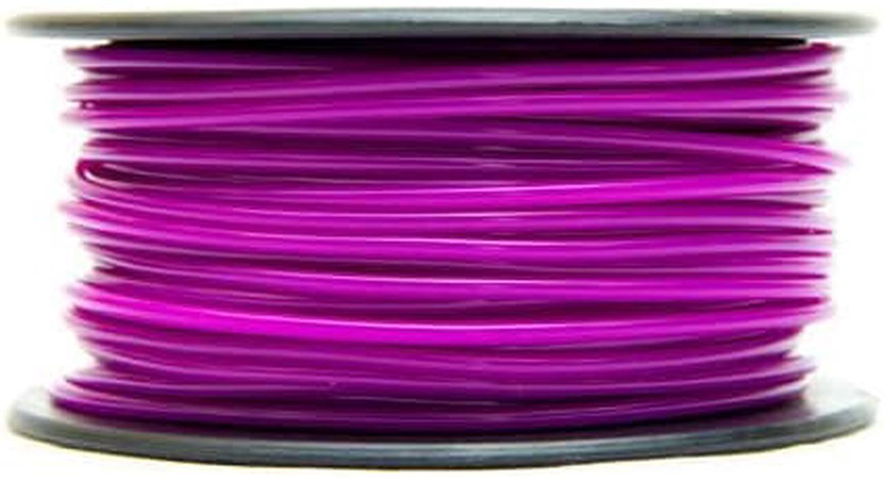 PLA30PU5 - 3D FILAMENT PLA PURPLE 3MM 0.5KG 1.25IN CENTER HOLE