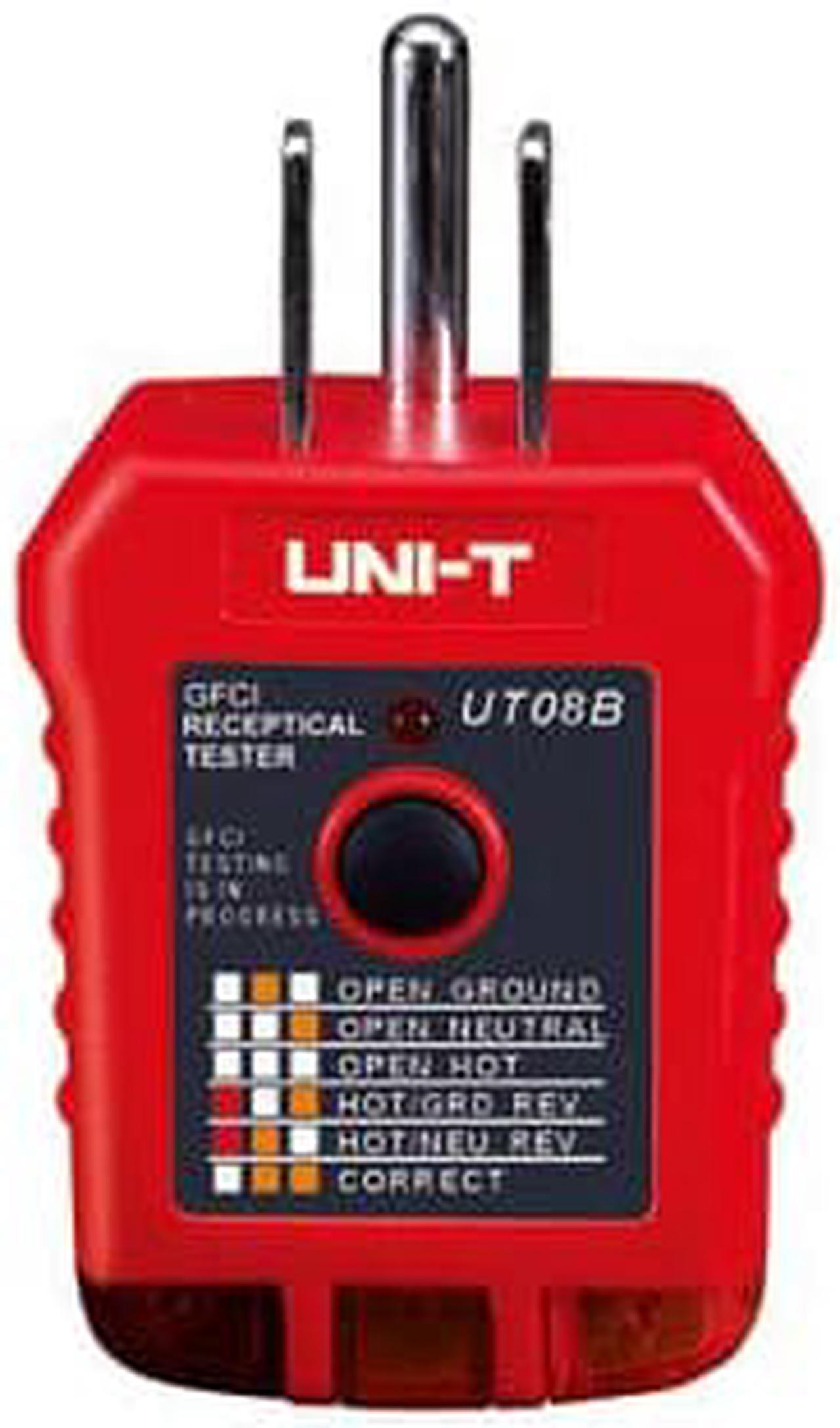 UT08B - TESTER RECEPTACLE GFCI