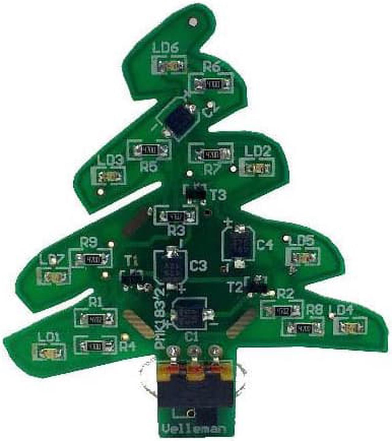 MK183 - CHRISTMAS TREE SMD KIT WITH USB