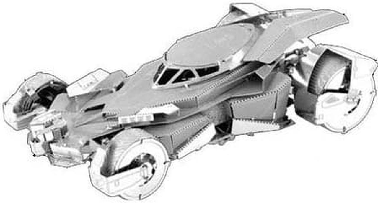 MMS375C1 - BATMOBILE-BATMAN VS SUPERMAN METAL EARTH 3D LASER CUT MODEL