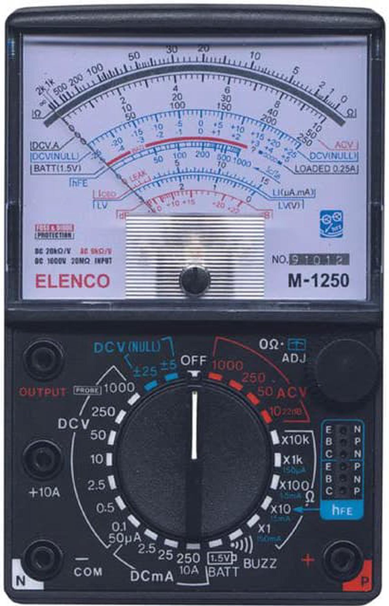 M-1250K - ANALOG MULTIMETER VOM KIT