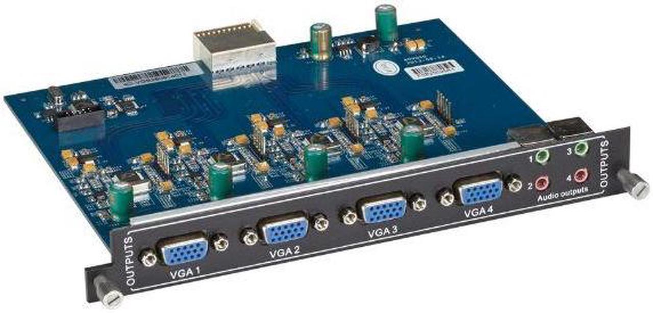 AVS-4O-VGA - MODULAR VIDEO MATRIX SWITCHER OUTPUT CARD VGA AND AUDIO