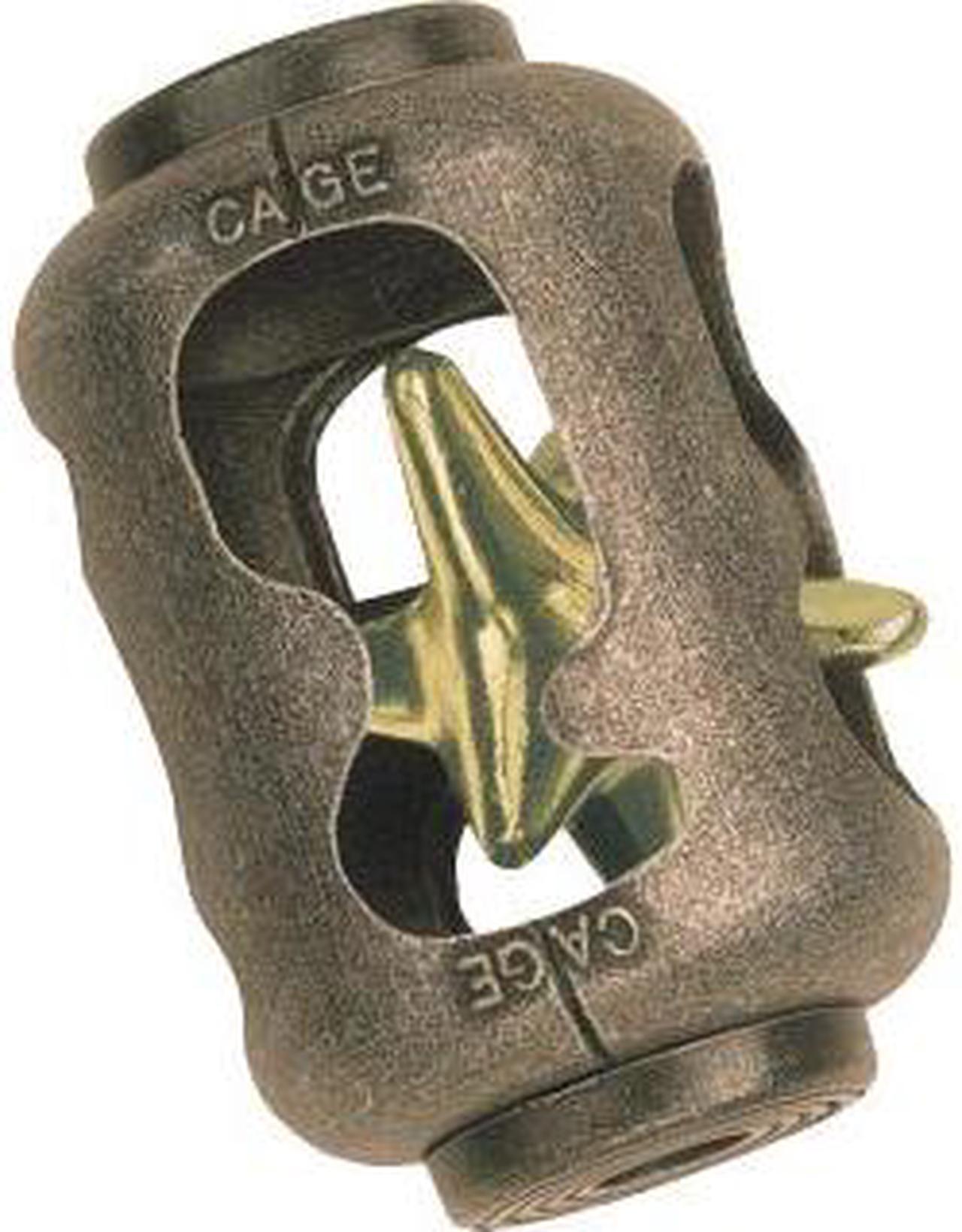 HY7 - CAGE PUZZLE-HANAYAMA CAST METAL. LEVEL 3