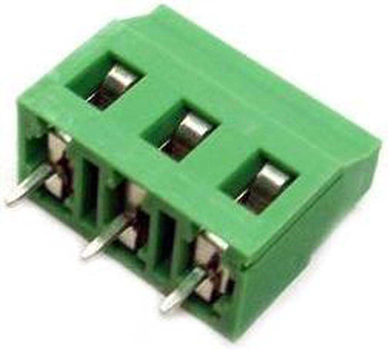 1731035 - TERM BLOCK 3P PCST 7.5MM 11.2MM WIDE GREEN 15A/300V 12-30AWG