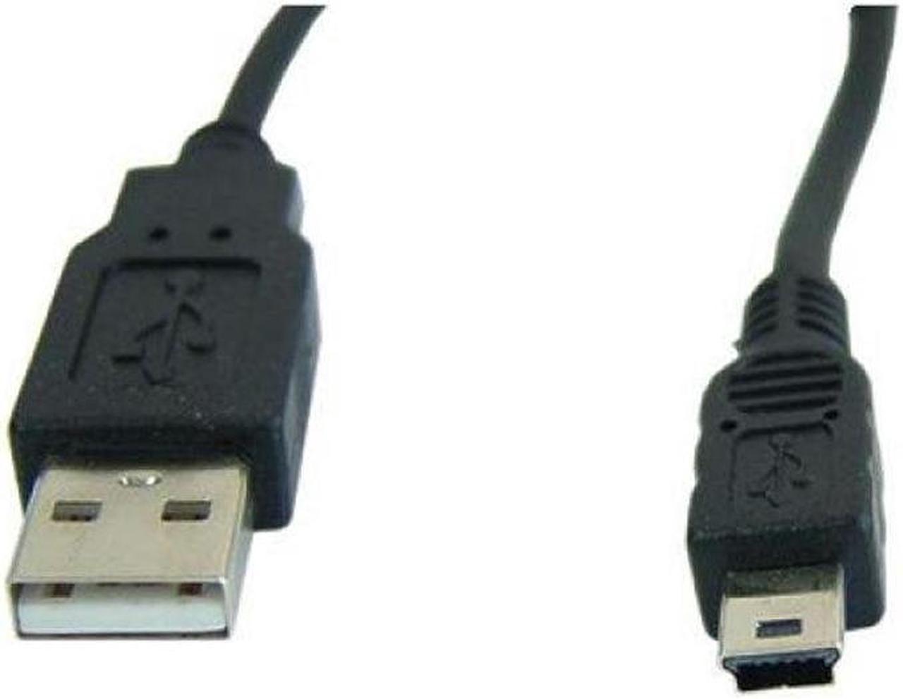 CUSB2-AM506 - USB CABLE A MALE TO MINI B MALE 6FT BLACK