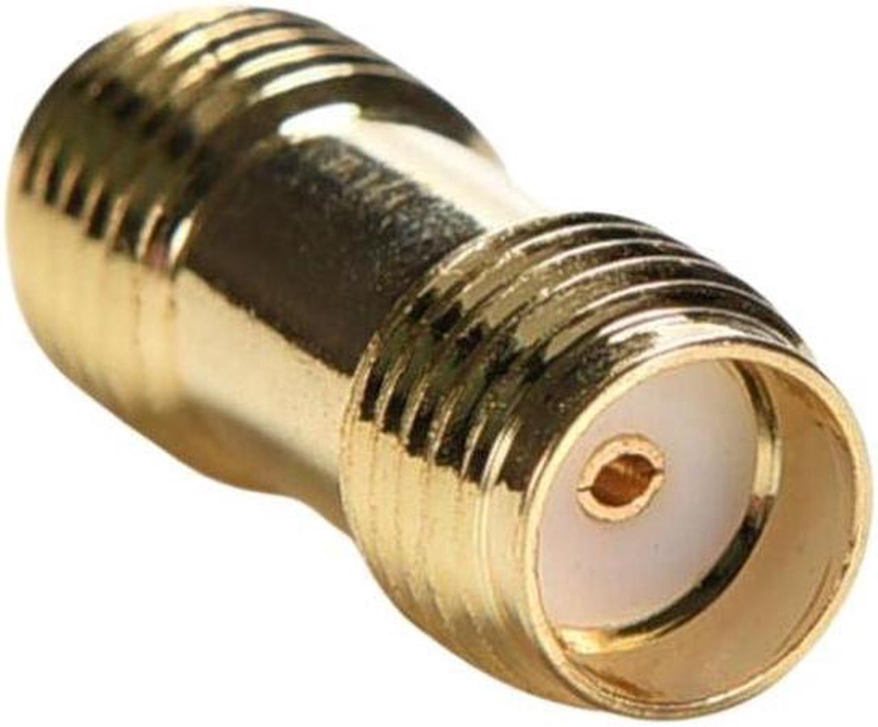 GEB-117AA - SMA COUPLER JACK-JACK GOLD PLATED