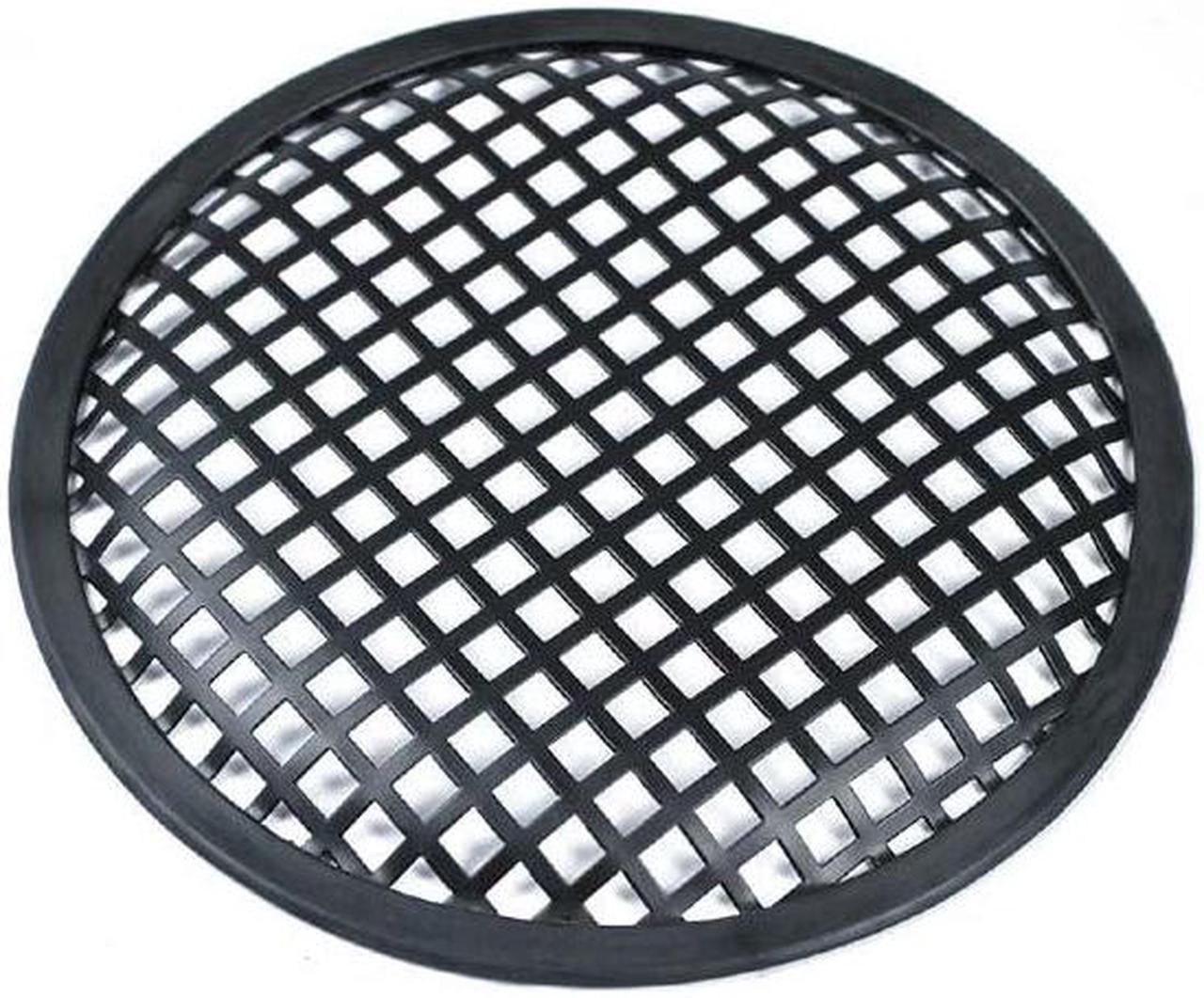 TY12-9-6.5 - SPEAKER GRILL 6.5IN BLK METAL