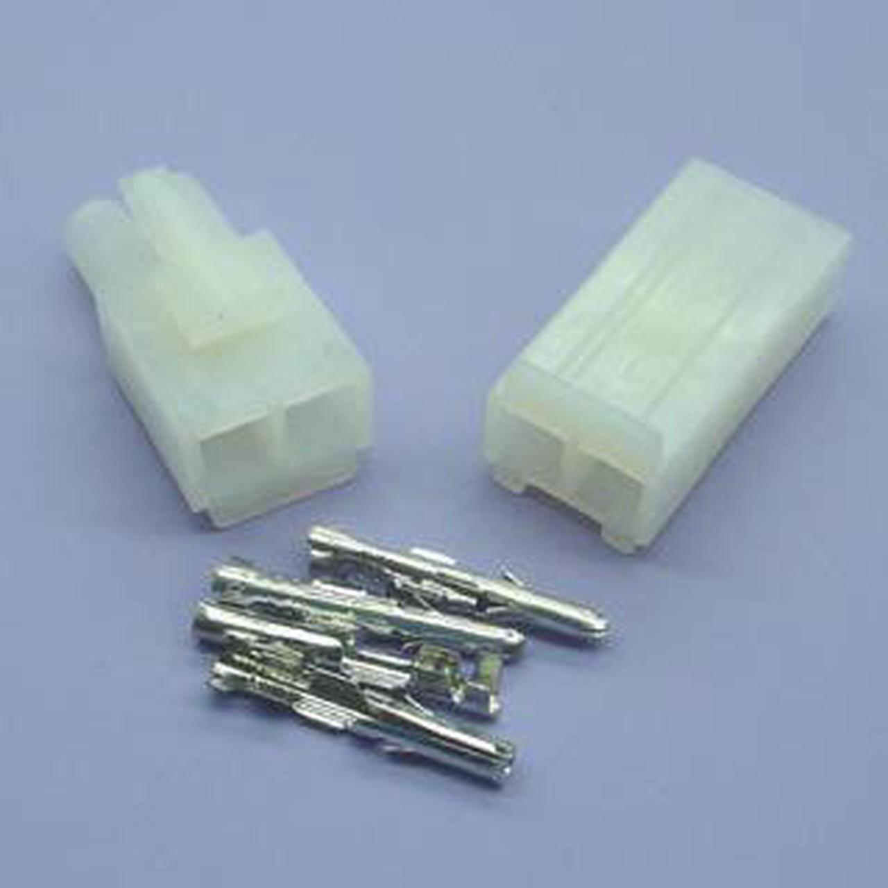 61-702 - MOLEX KIT 2POS 1X2 1SET .093IN LOCK 12A@600V