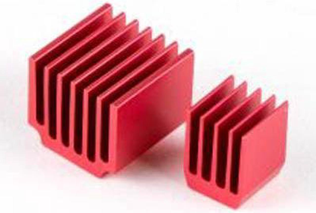 RPIHS-02 - RASPBERRY PI 3/4 HEATSINK 2PCS/K 9X9X12MM AND 15X14.5X13MM