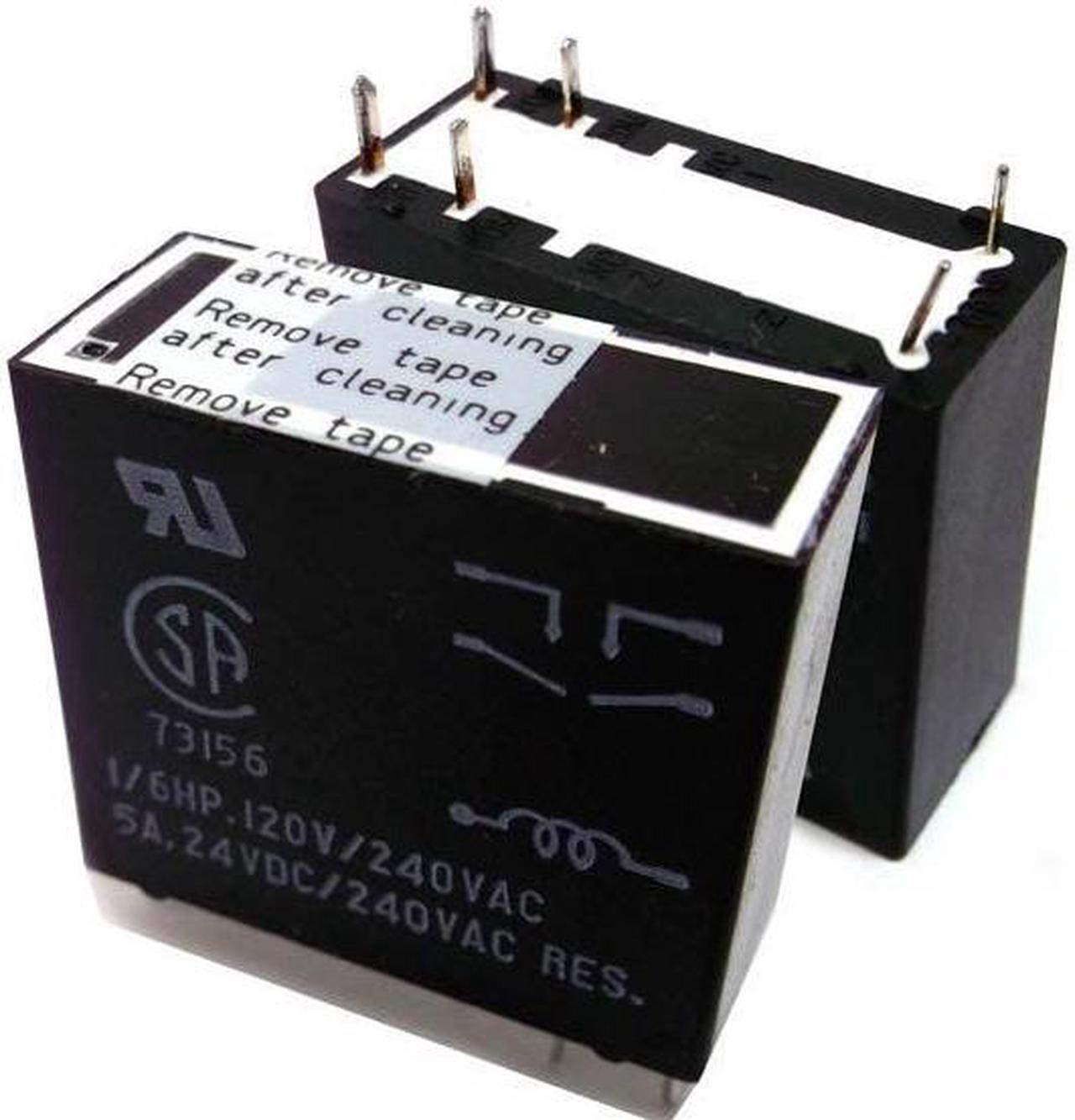 RKA-7DZ-24 - RELAY DC 24V 2P1T 5A 6P PCMT 5A/240VAC/24VDC