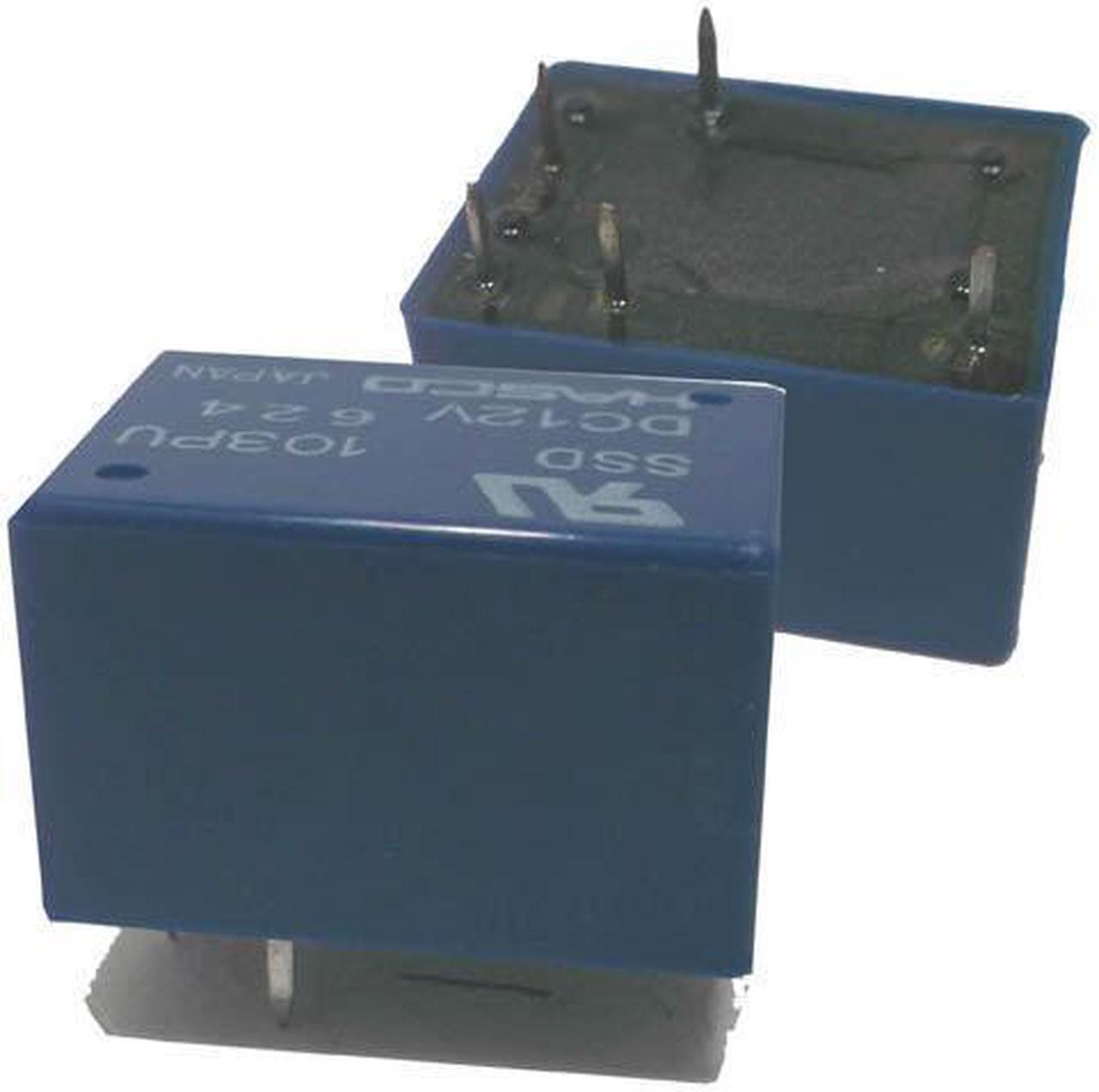 SSD103PU-DC12V - RELAY DC 12V 1P2T 3A 5P PCMT 3A/125VAC