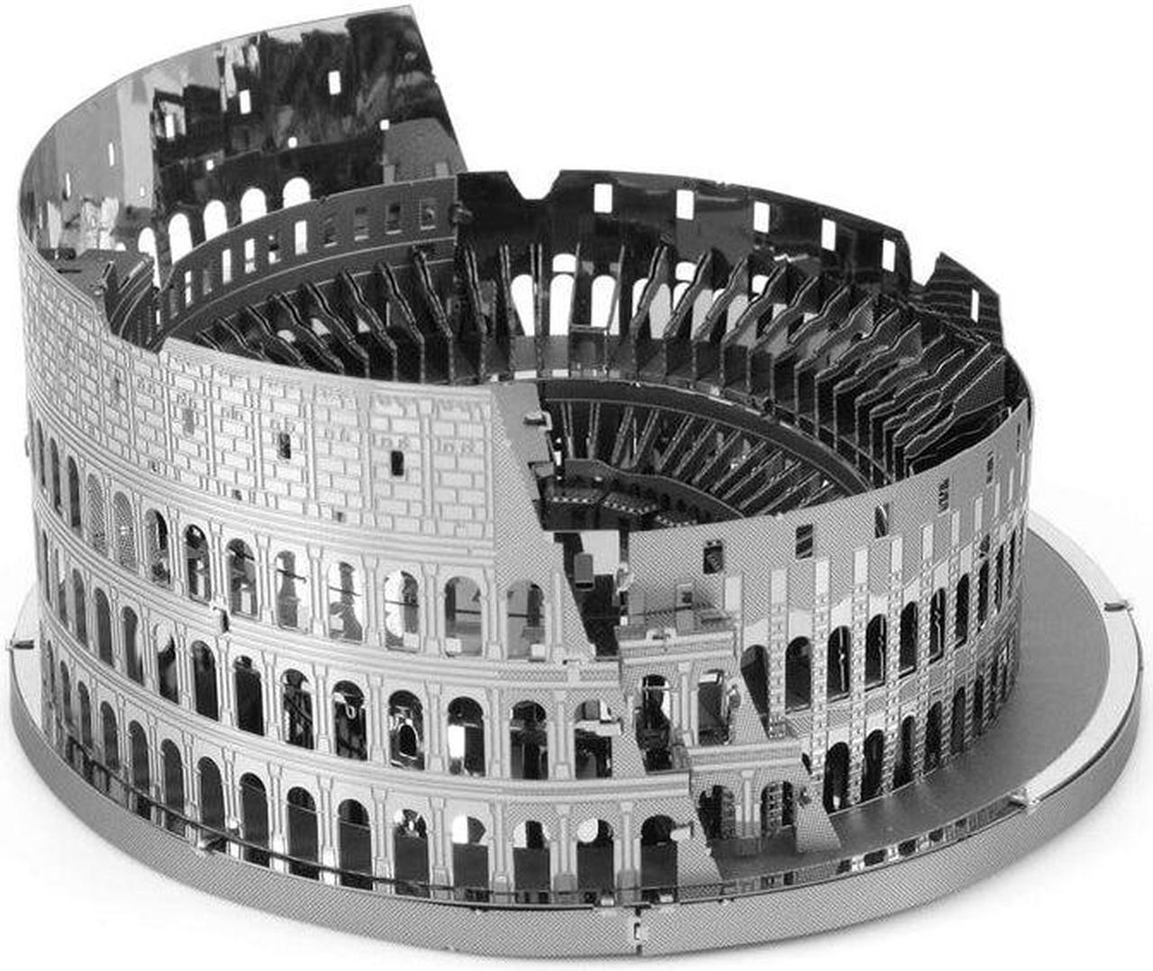 ICX025 - ROMAN COLOSSEUM. METAL EARTH 3D LASER CUT MODEL