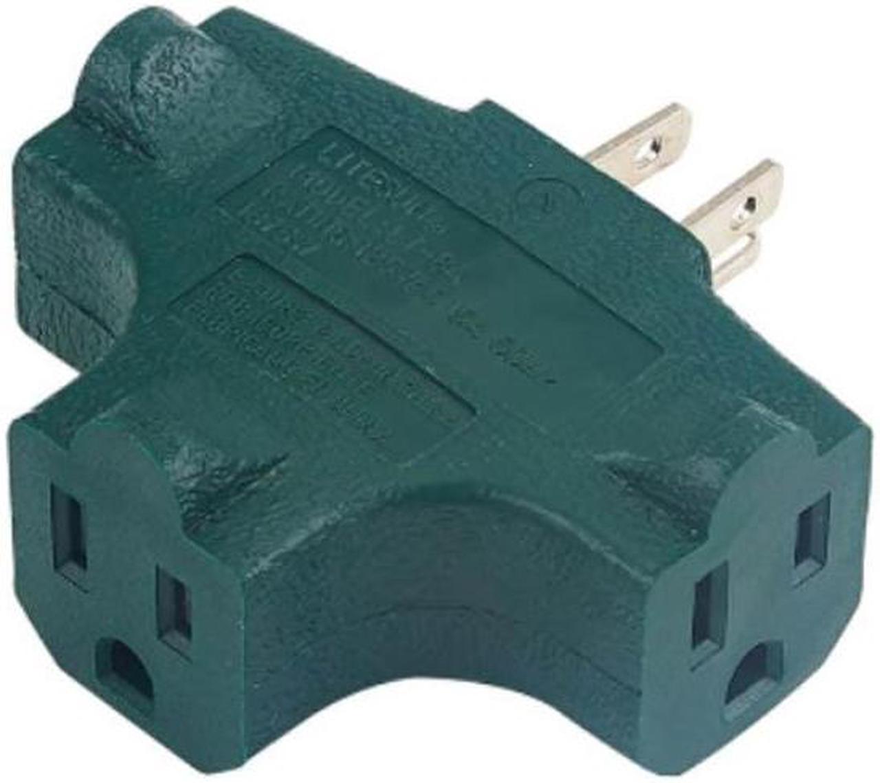 95065 - WALL TAP 3-OUTLET GREEN CURRENT TAP