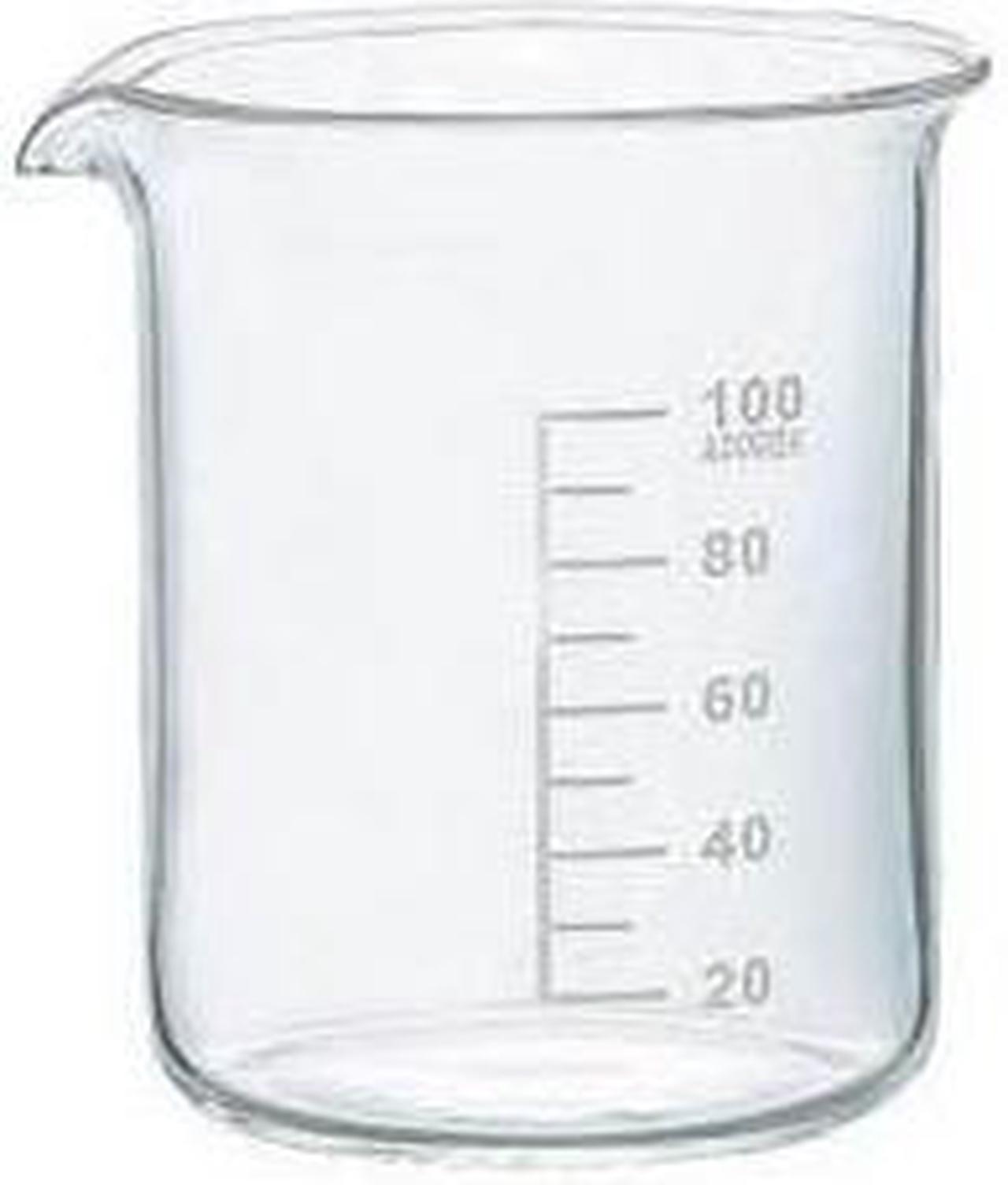 GLO10-0100 - BEAKER 100ML CLEAR GLASS