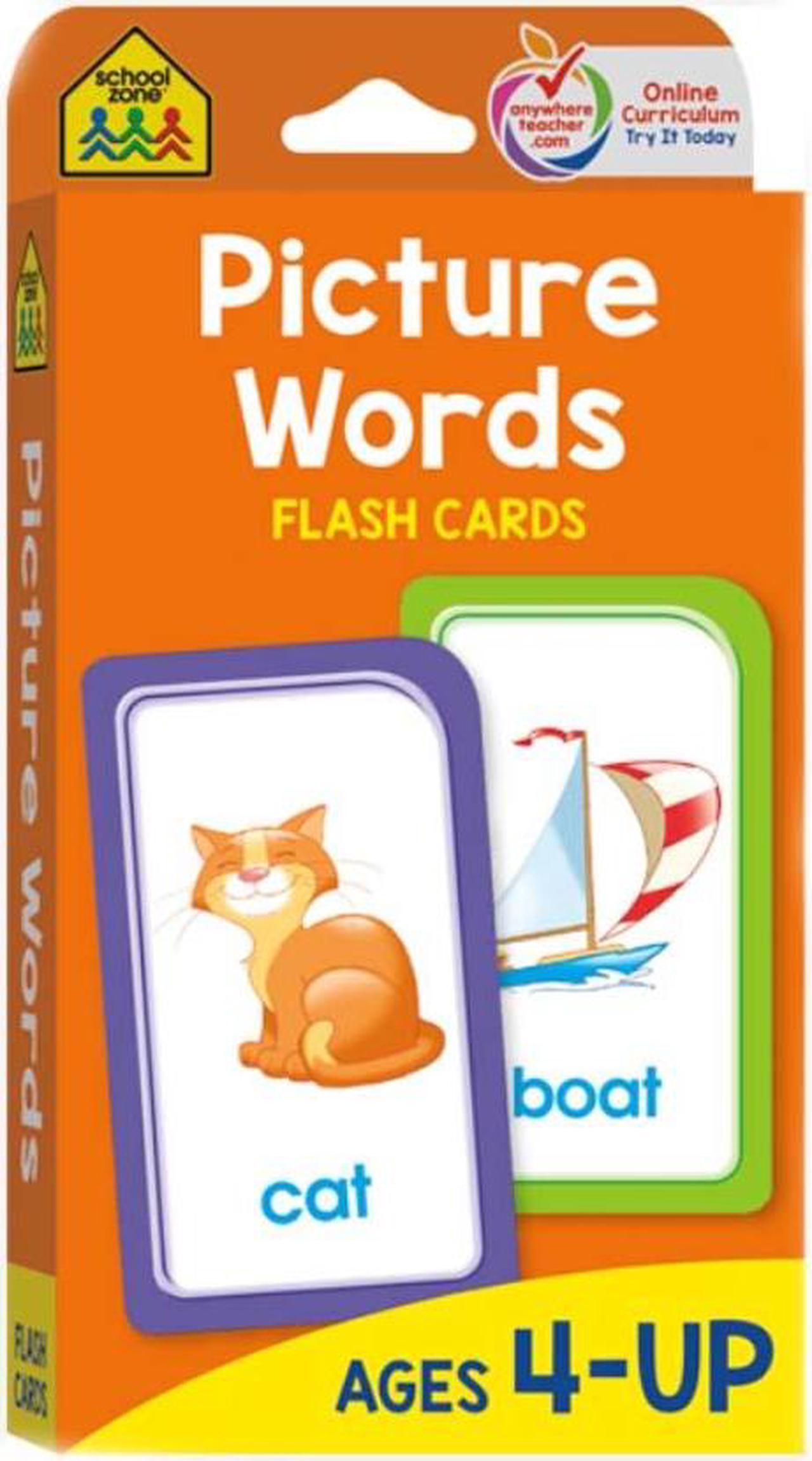 SZ04024 - PICTURE WORDS FLASH CARDS.