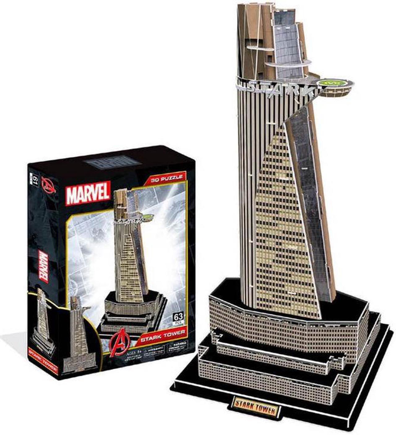 51024 - STARK TOWER MARVEL 3D PAPER PUZZLE 67PC