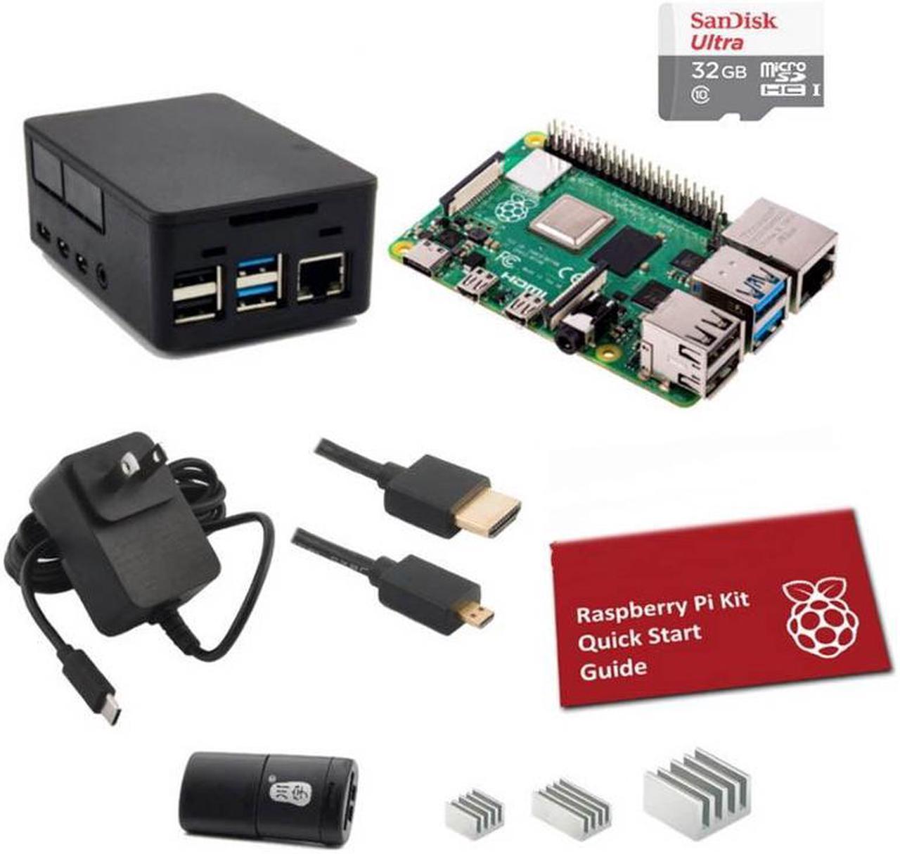 K2B-1349-4GB - RASPBERRY PI4 B STARTER KIT 4GB 32GB MICRO SD