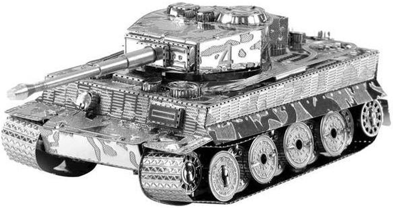 MMS203C1 - TIGER 1 TANK. METAL EARTH 3D LASER CUT MODEL