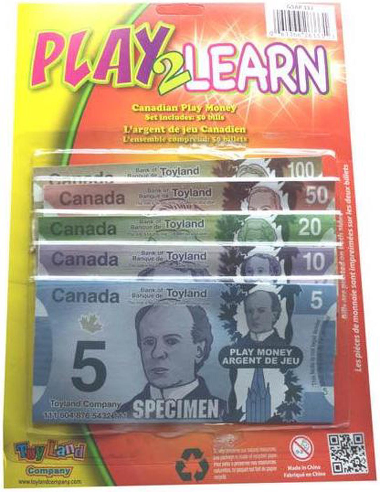 G5AP-333 - CANADIAN PLAY MONEY BILLS