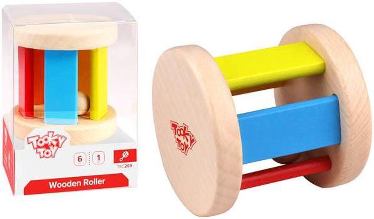 TKC269 - WOODEN RATTLE ROLLER