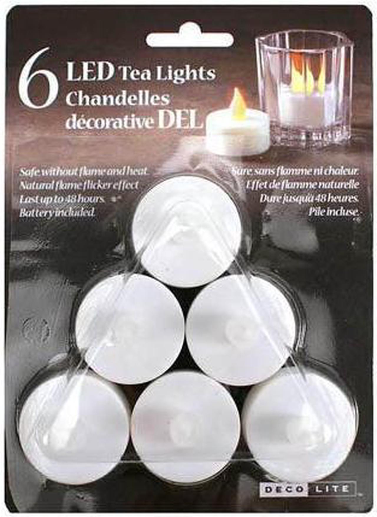 07312 - LED TEA LIGHT  (6 pcs/pkg)