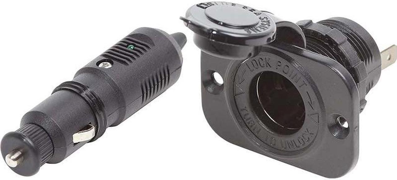 1015B - 12V CIGLIT PLUG WITH DASH SOCKET