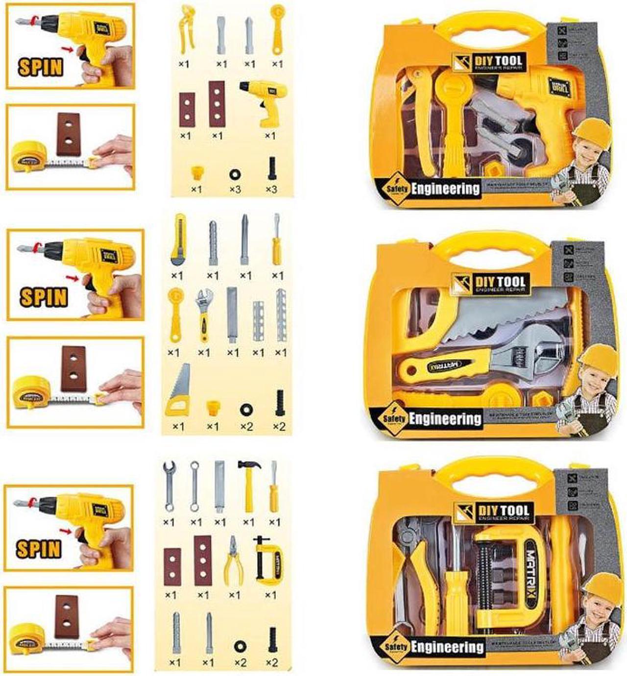 04246 - CONSTRUCTION TOOL SET IN CARRYING CASE ASSORTED