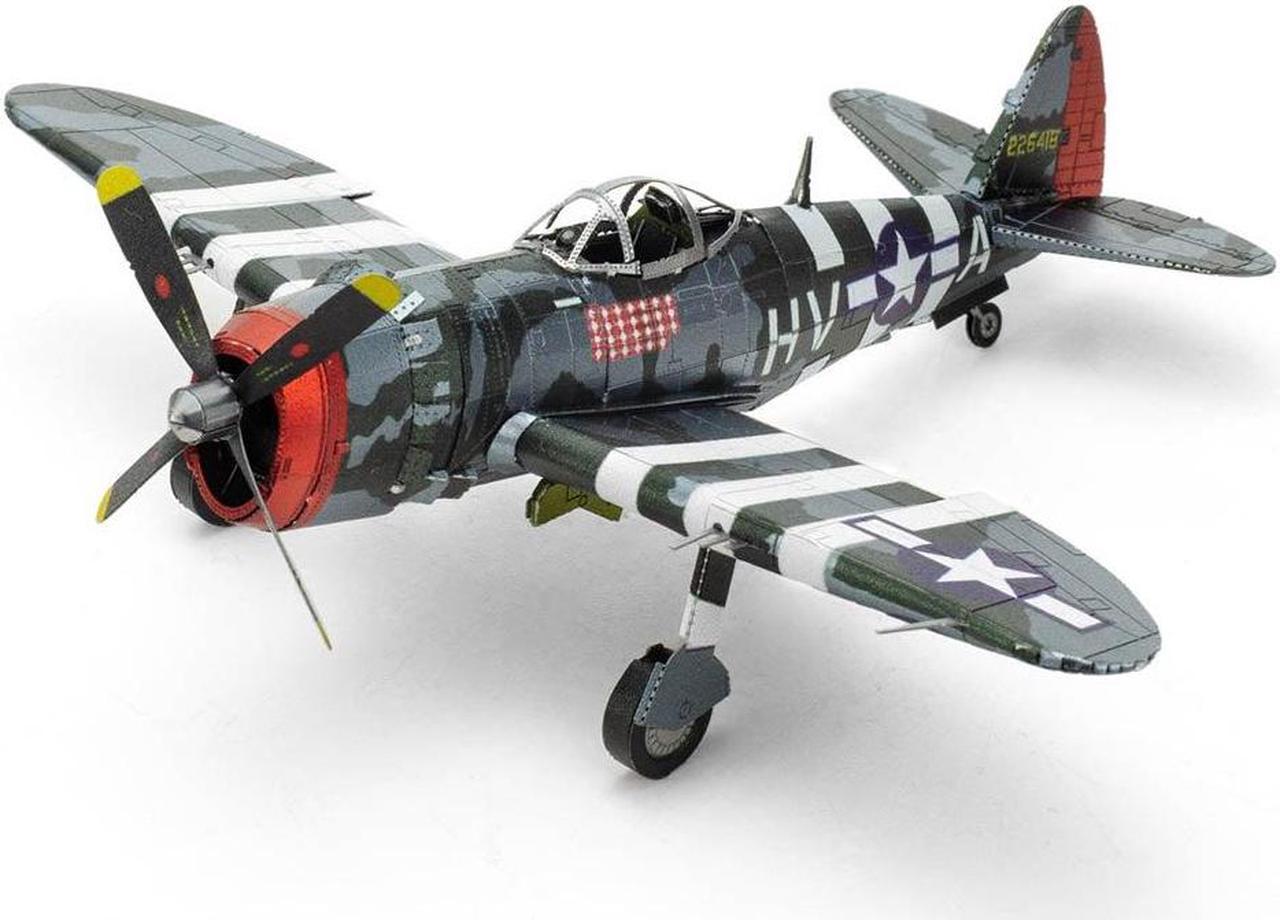 ME1002 - P-47 THUNDERBOLT METAL EARTH 3D METAL MODEL KIT