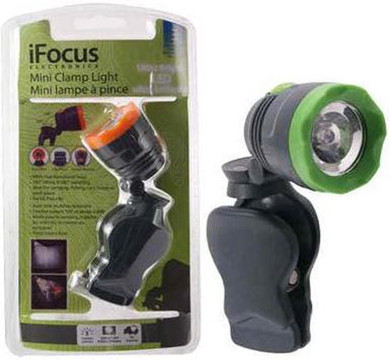 86614 - WORKLIGHT CLIP-ON W/LED WHITE ASSORTED COLOUR