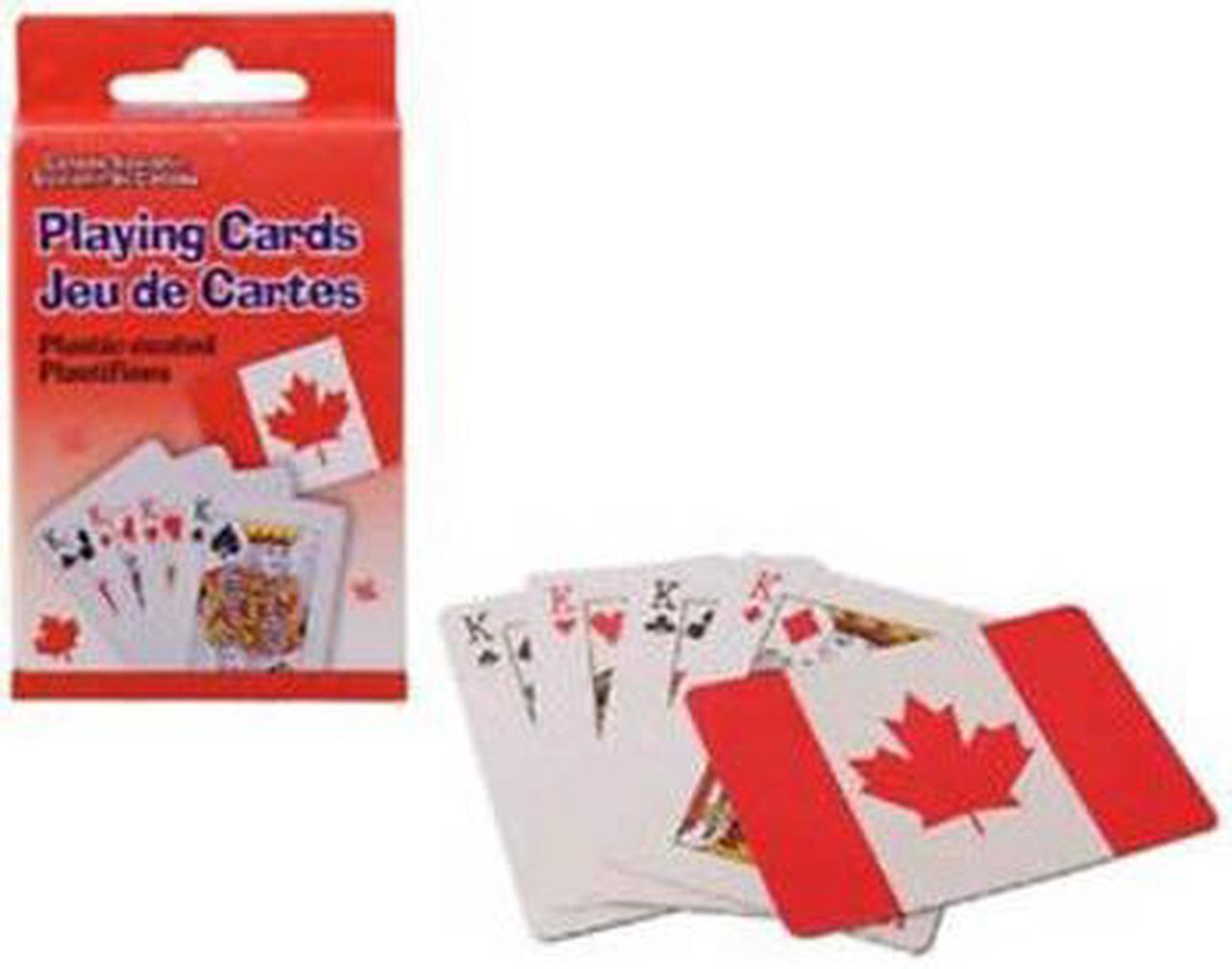 62082 - CANADA SOUVENIR FLAG PLAYING CARDS