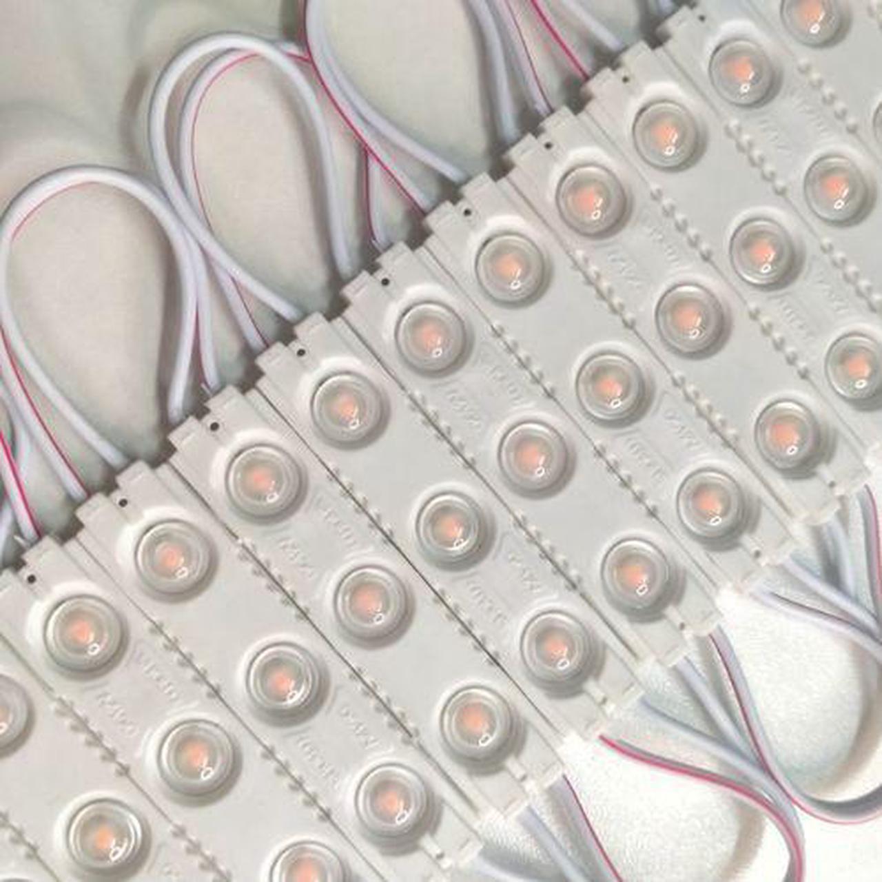 BKZS-0560-20 - LED SMD 2835 12V 3LEDX20 COOL WHITE MODULE IP67 WATERPROOF