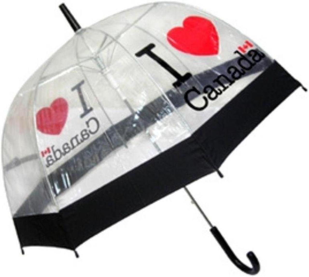 B5CN 467 - CANADA SOUVENIR UMBRELLA I LOVE CANADA