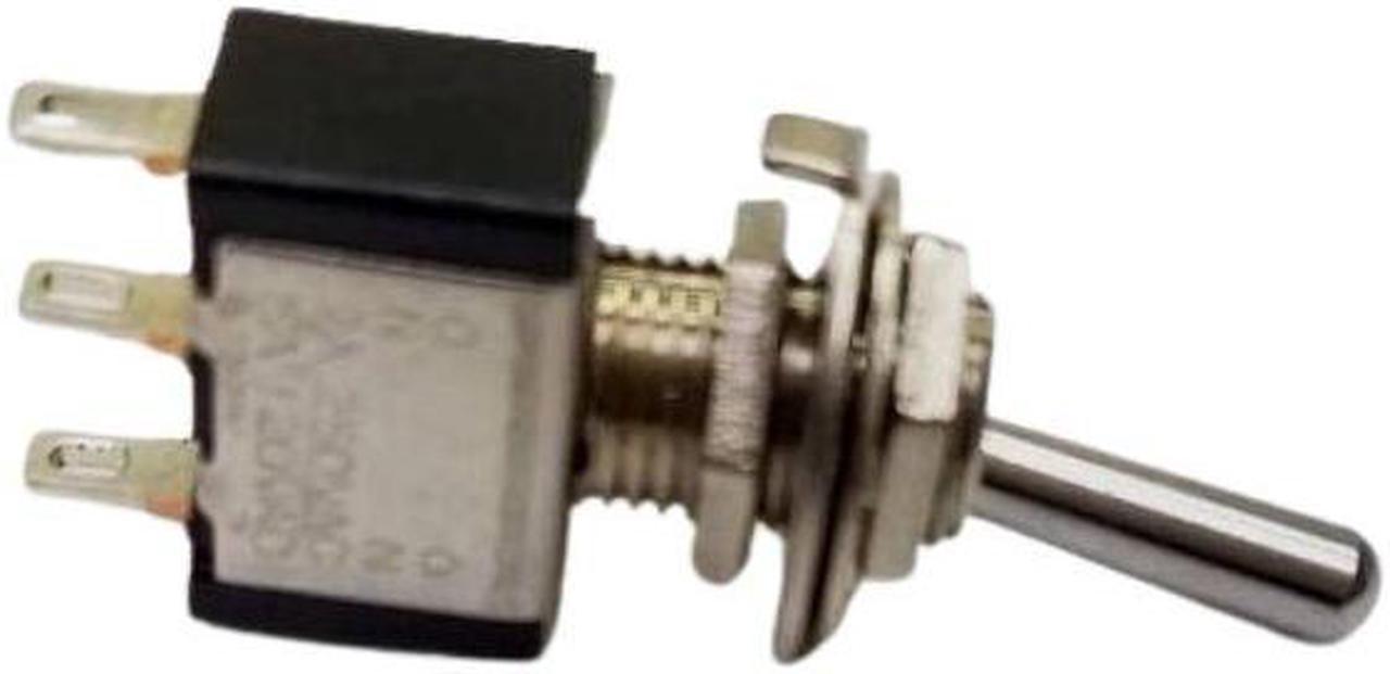 8013 - TOGGLE SWITCH 1P2T 5A ON-NONE-ON 125VAC TH SOL 6MM HOLE