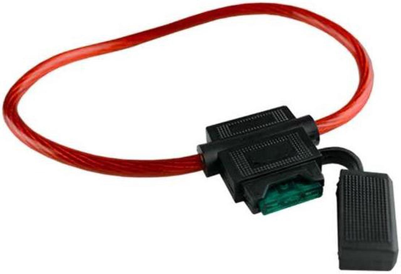 CQ-211C-10 - FUSE HOLDER AUTO IL ATO SIZE 10AWG WIRE WATER RESIST COVER