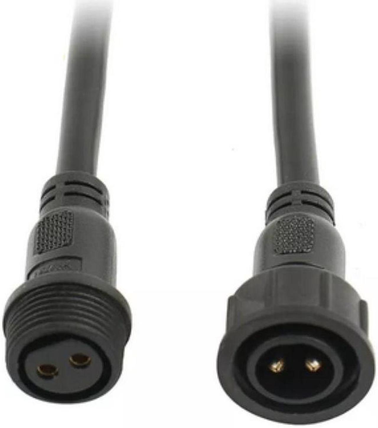 BKZY-4184 - CABLE ASSY 2PIN WATRPROOF MALE/ FEMALE KIT FOR LED STRIPS