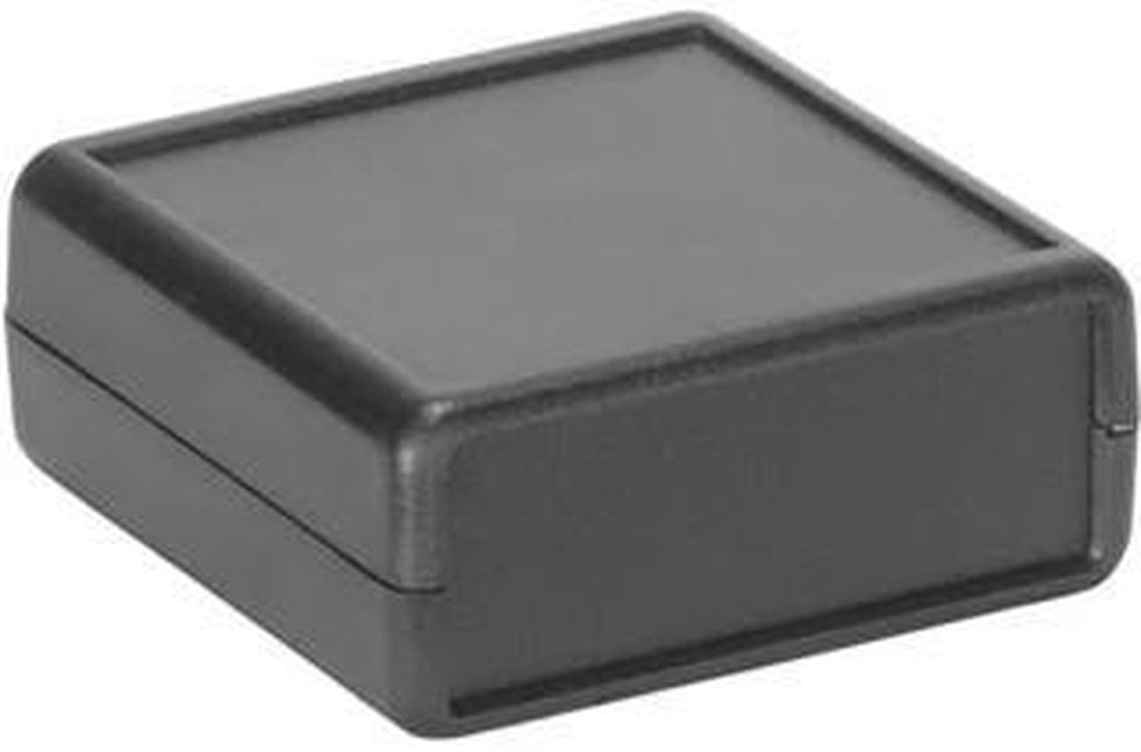 1593KBK - PROJECT BOX 2.6X2.6X1.1IN PLAS BLACK