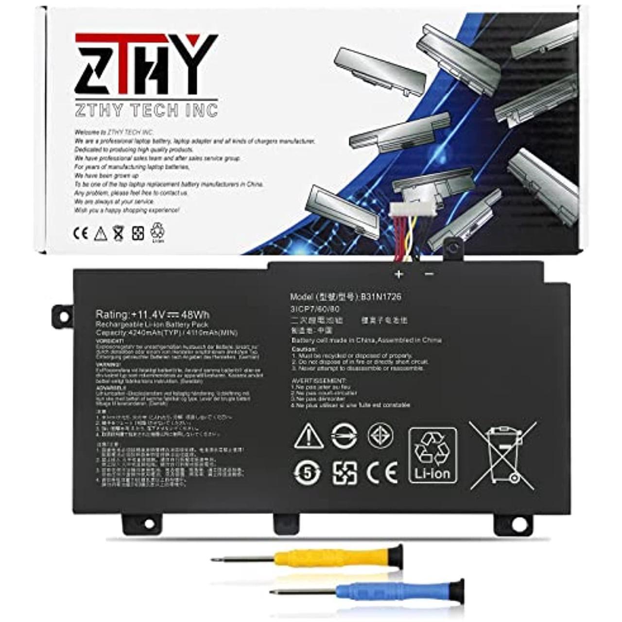BattPit Replacement Battery For Asus TUF Gaming FX504/FX505/FX80/FX86 Laptops - 11.4V 48Wh