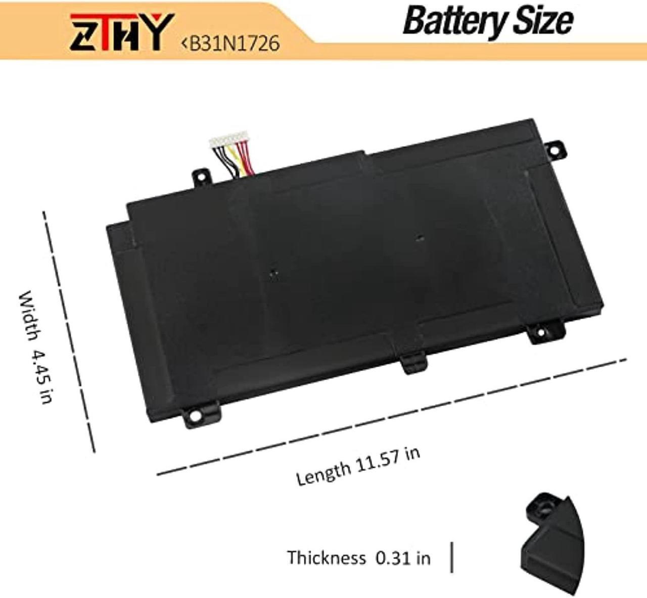 Alt view image 7 of 7 - B31n1726 Laptop Battery Replacement For Asus Tuf Gaming Fx504 Fx504g Fx504gd Fx504ge Fx504gm Fx505 Fx505dt Fx505du Fx505dv Fx505gt Fx505gd Fx505gm Fx80 Fx80g Fx80gd Fx80ge Fx80gm Fx86 Fx86fm