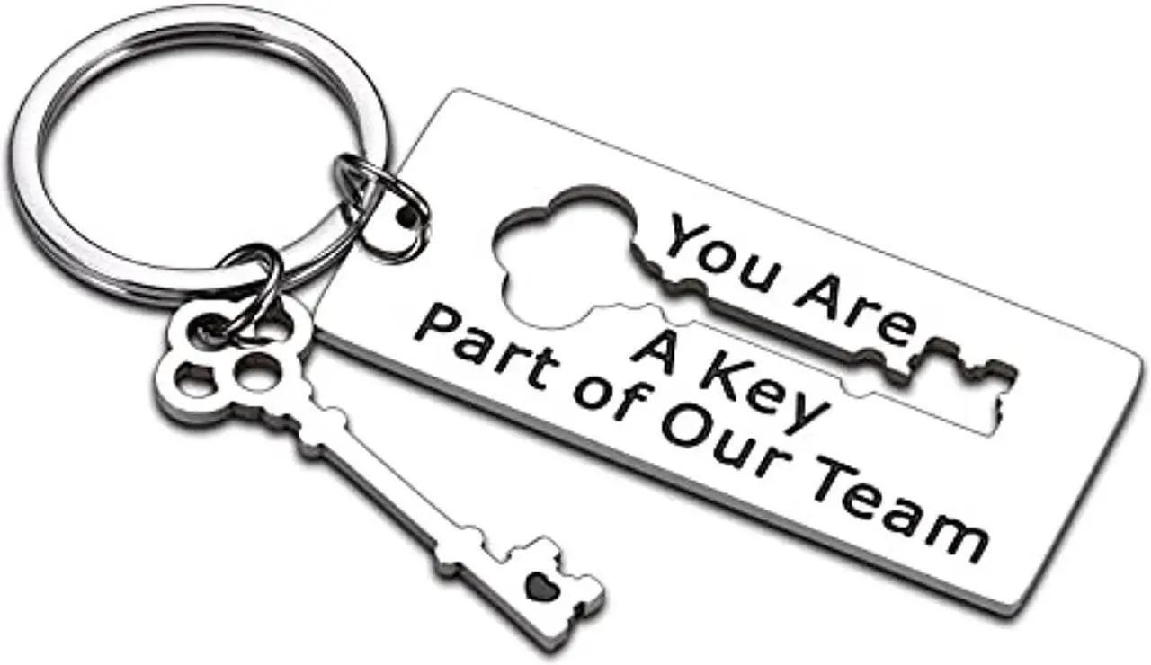 Thank You Gifts For Coworkers Team Gifts For Employee Appreciation Manger Boss Farewell Leaving Going Away Birthday Gifts Keychain For Staff Coach You Are A Key Part Of Our Team For Teacher Retir