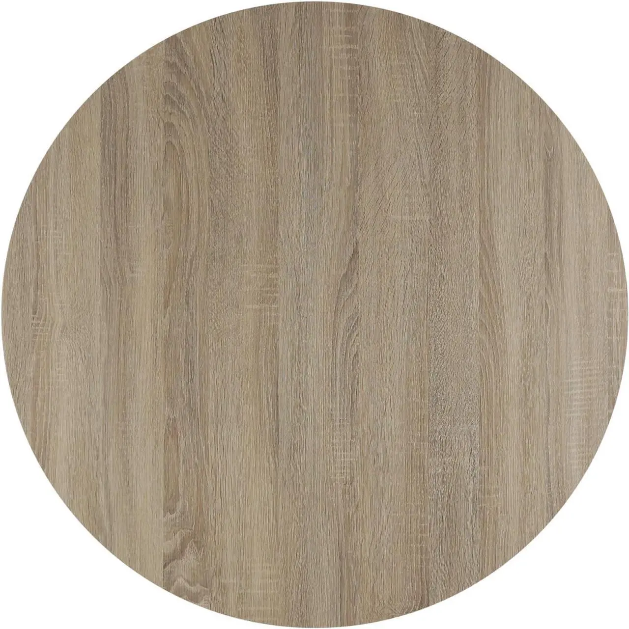 Alt view image 7 of 7 - FINECASA Wooden Round Coffee Table Curved Leg, Accent Couch,Home Decoration, Living Room Tables, 36 x 18 Inches, Natural