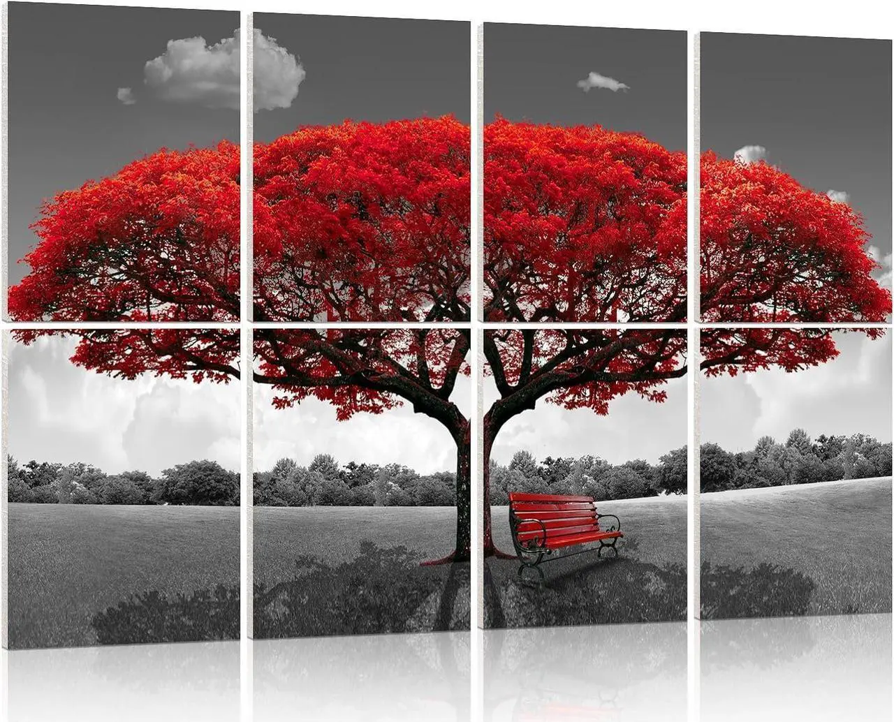 Main image of Art Acoustic Panels Sound Proof: Soundproof Wall Panels Decorative Soundproofing Padding Acoustical Treatment for Studio Home Office 8 Pack 12x16"