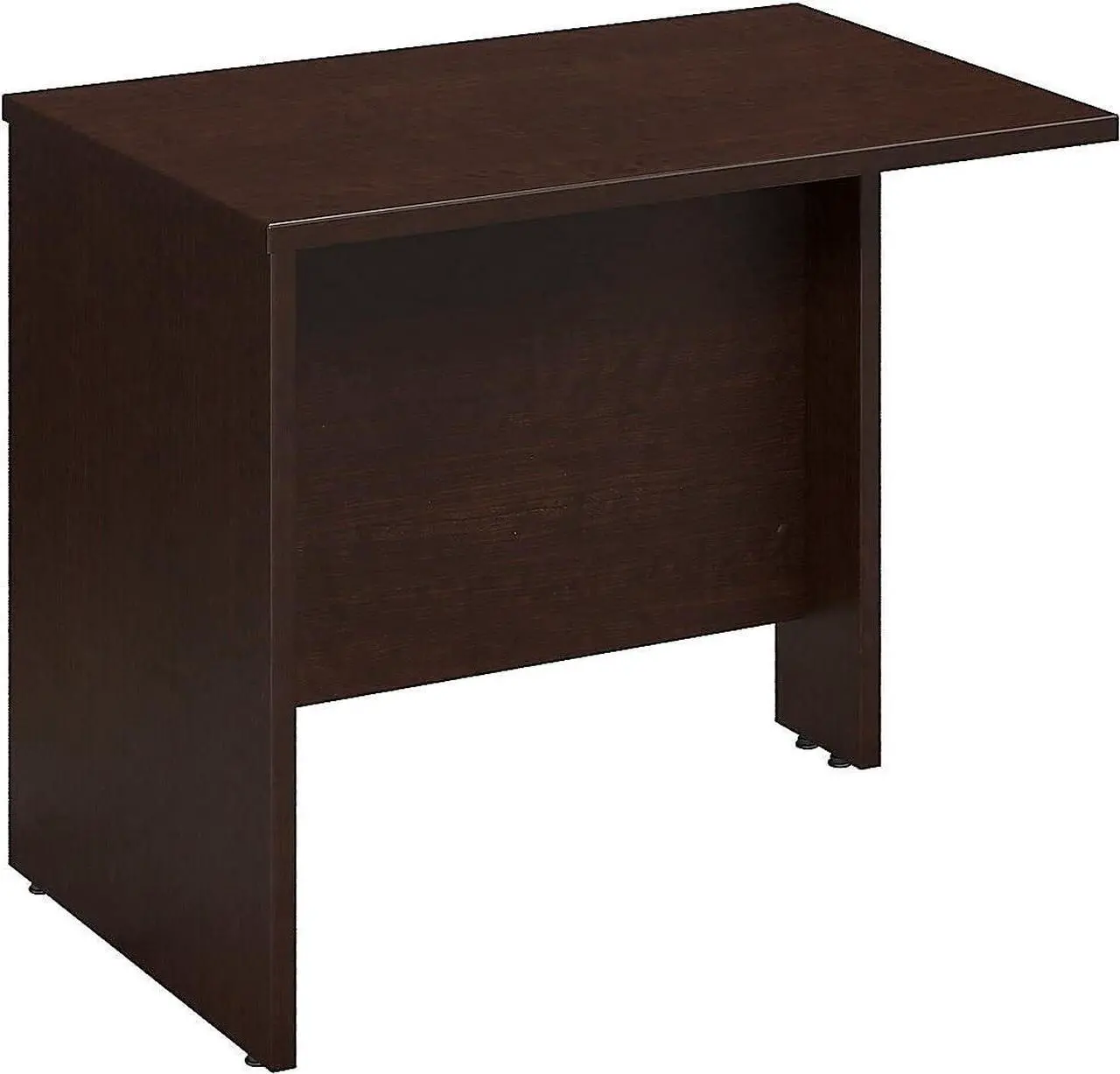 Main image of Bush Business Furniture Westfield 36W Return Bridge, Mocha Cherry (WC12918)