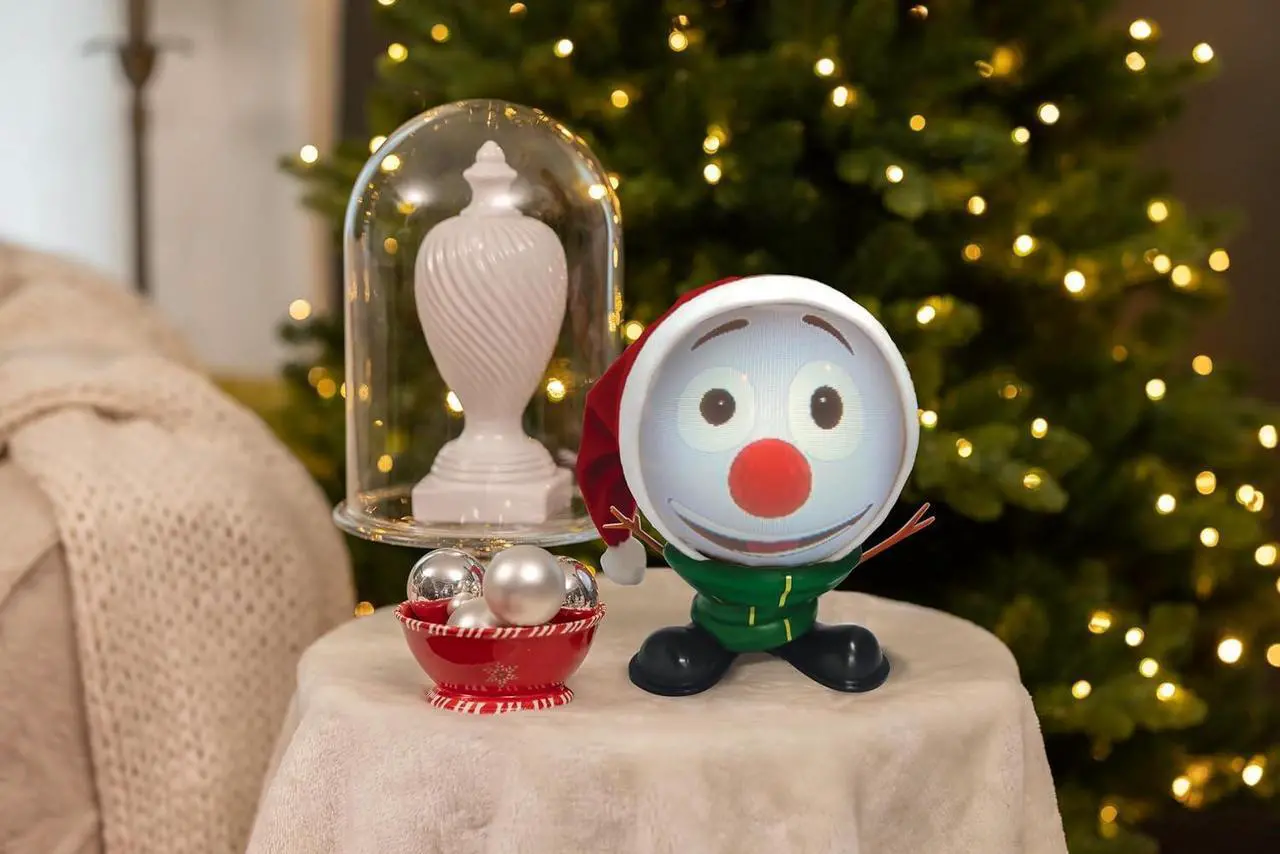 Alt view image 5 of 7 - Animated Snowman with Built in Projector & Speaker Plug'n Play