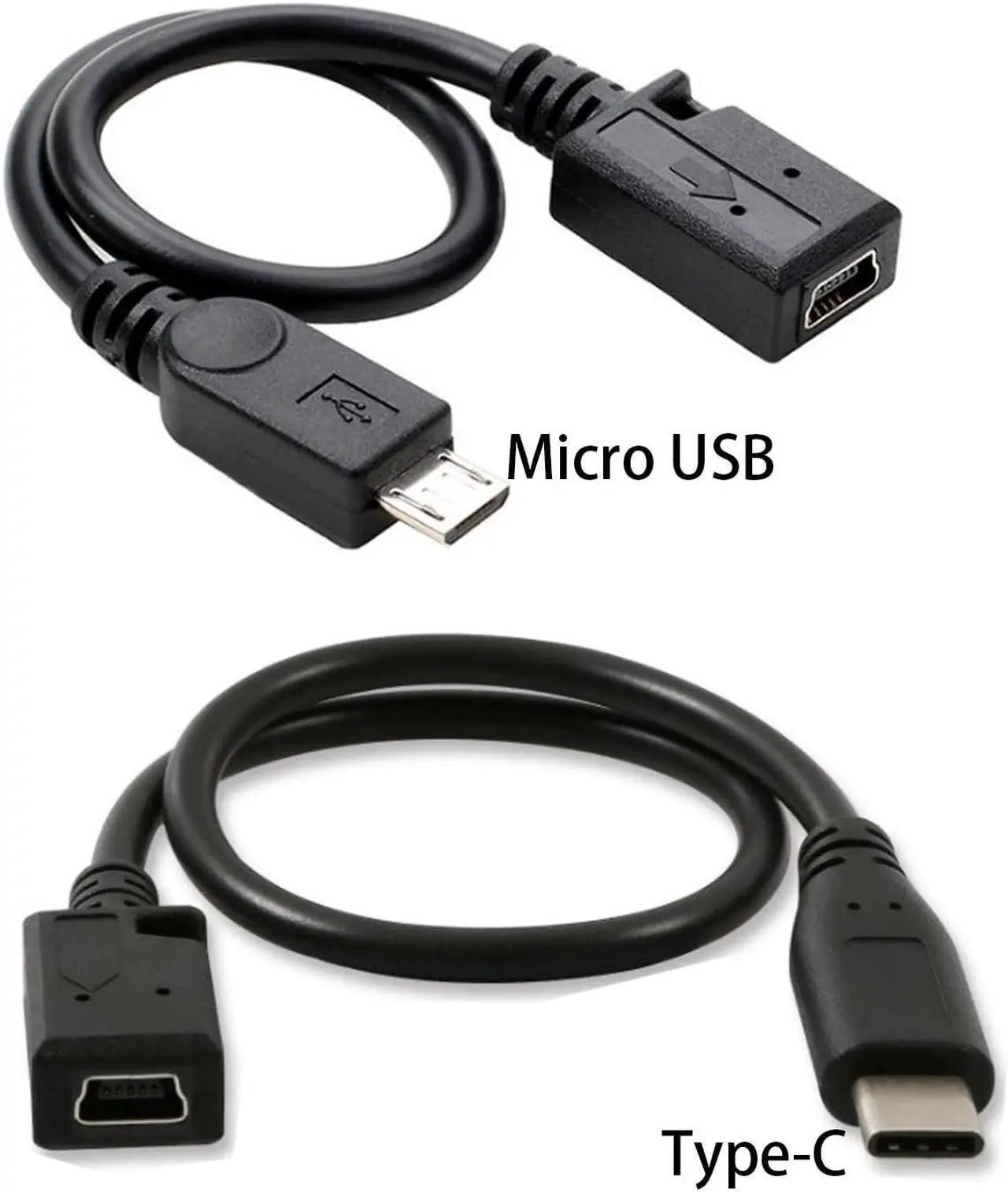 Alt view image 7 of 7 - Dash Cam Hardwire Kit 12-24V to 5V / 3A, Micro USB & Mini USB Hard Wire Kit Fuse for Dashcam, Dash Camera Charger Power Cord,  13ft)