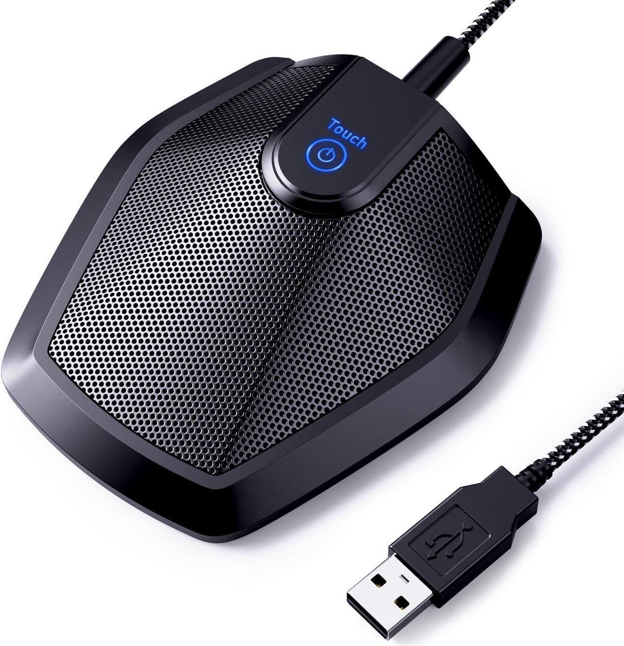 Main image of TONOR Conference USB Microphone, Omnidirectional Condenser PC Mic for Video Conference, Recording, Skype, Online Class, Court Reporter, Plug & Play Compatible with Mac OS X Windows PC Compute, G11