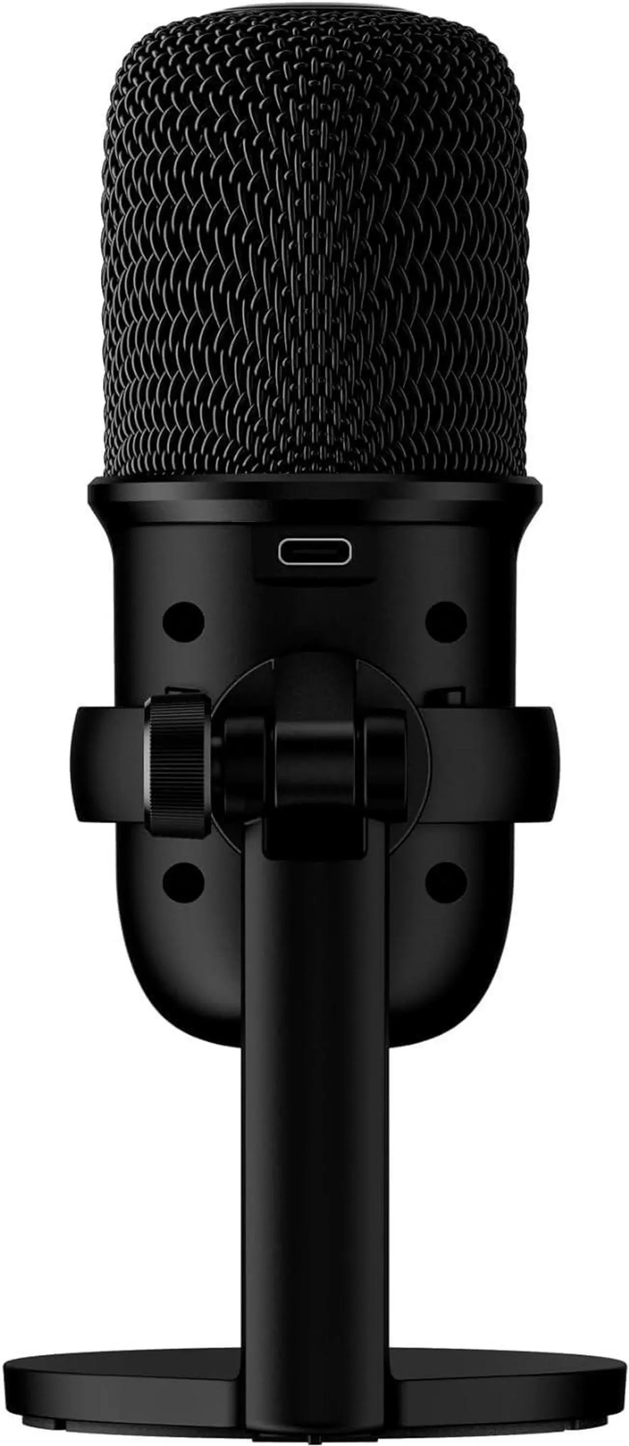 Alt view image 3 of 7 - HyperX SoloCast  USB Condenser Gaming Microphone, for PC, PS4, PS5 and Mac, Tap-to-Mute Sensor, Cardioid Polar Pattern, great for Streaming, Podcasts, Twitch, YouTube, Discord,Black