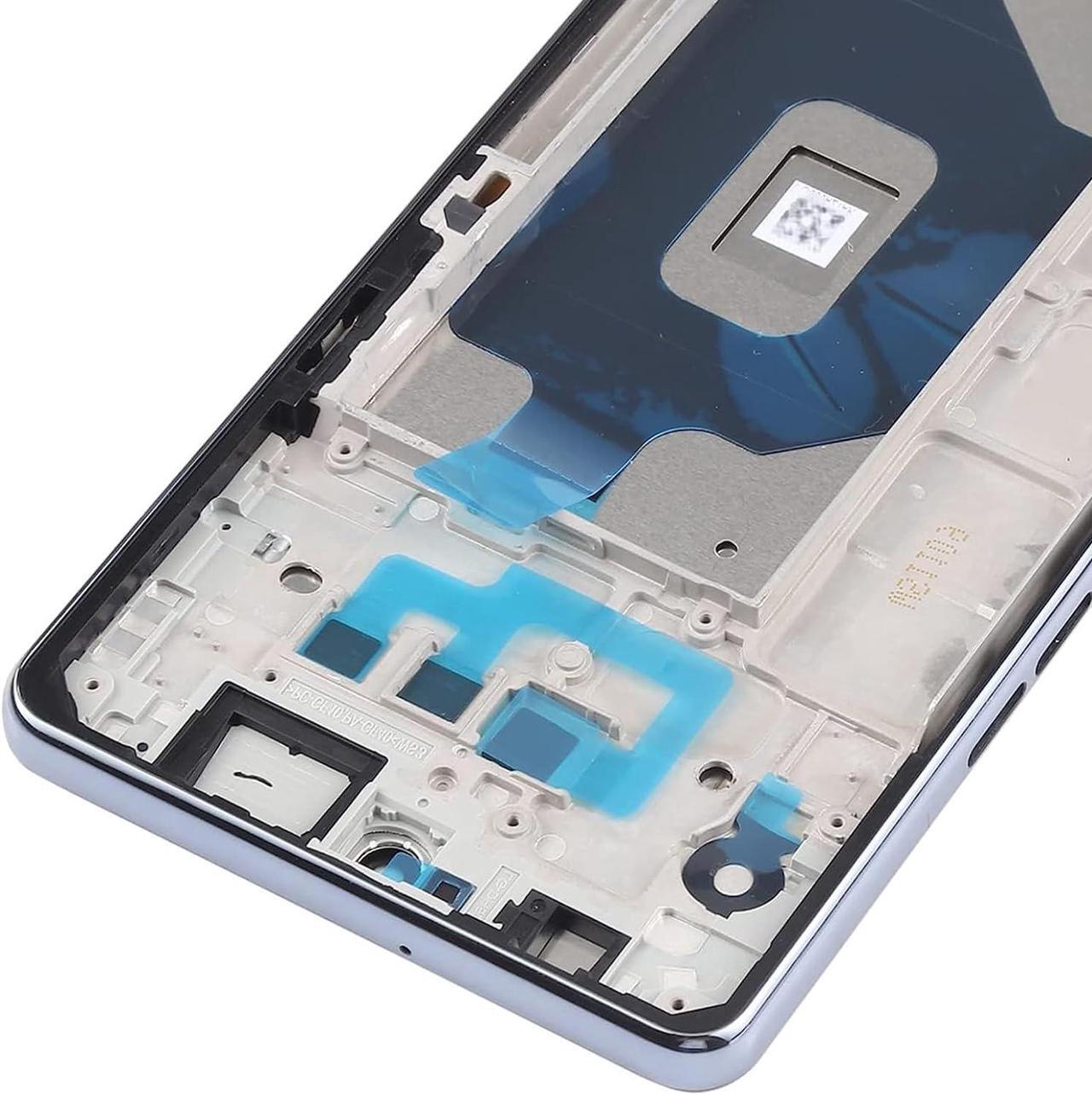 Alt view image 6 of 7 - For LG Stylo 6 Screen Replacement with Frame for Stylo 6 Replacement Screen kit Q730 2020 Q730 Q730am Q730Ttm Q730nm lcd display glass digitizer Touch Screen Assembly 6.8 inch Black